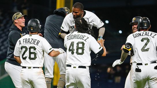 'He's a hitting machine:' Frazier's now leading National League in hits taken at PNC Park (Pirates)